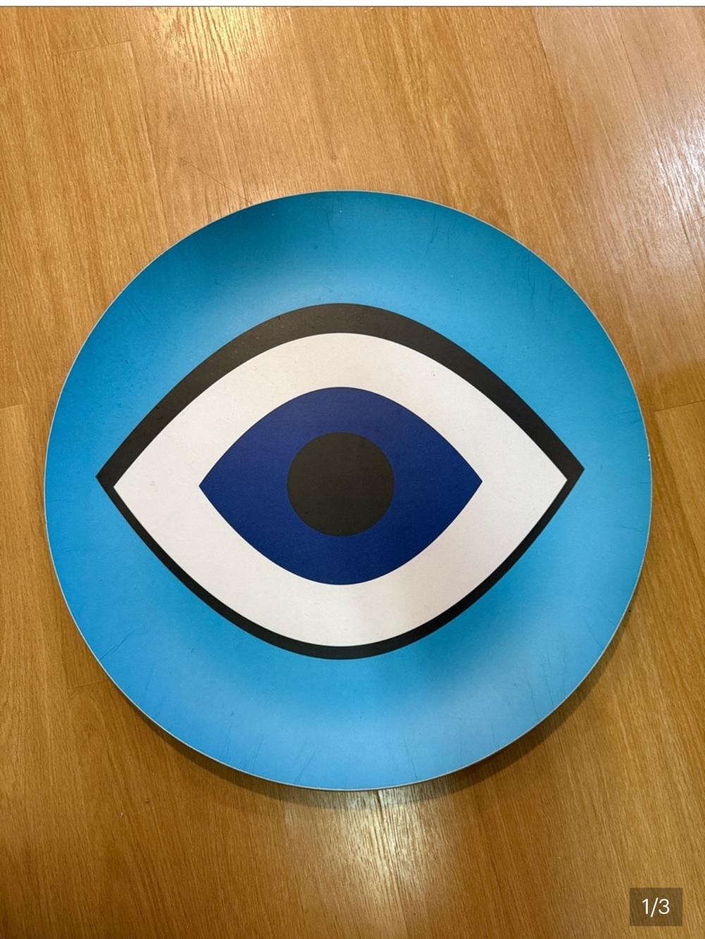 Evil Eye Decorative Plate Artwork